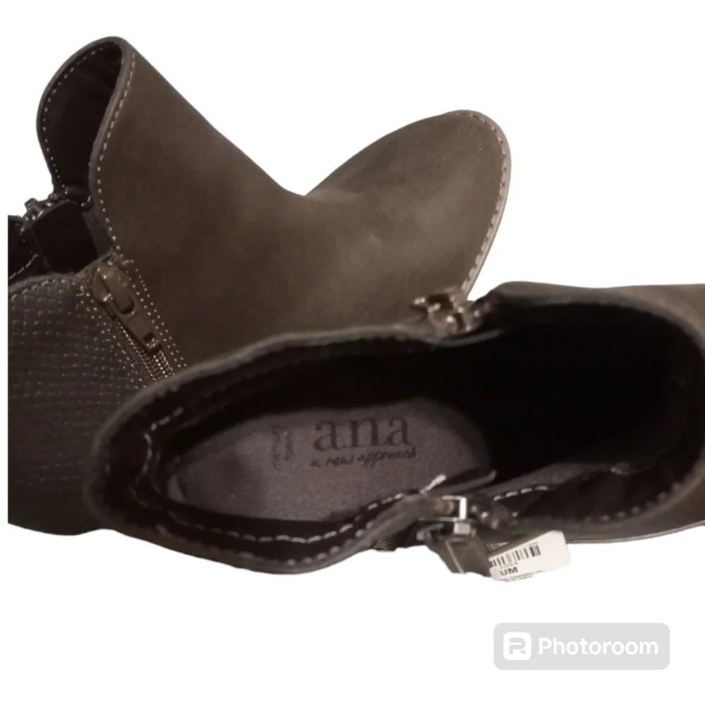 a.n.a Palo Ankle Boots Size 6.5M - Picture 13 of 14